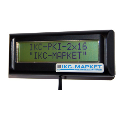 Індикатор клієнта IKC-РКІ-2Х16 - Фіскальні реєстратори у Вінниці